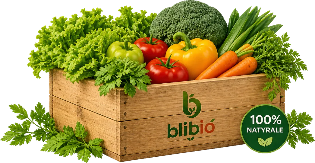 Shporta Bli Bio me perime të freskëta